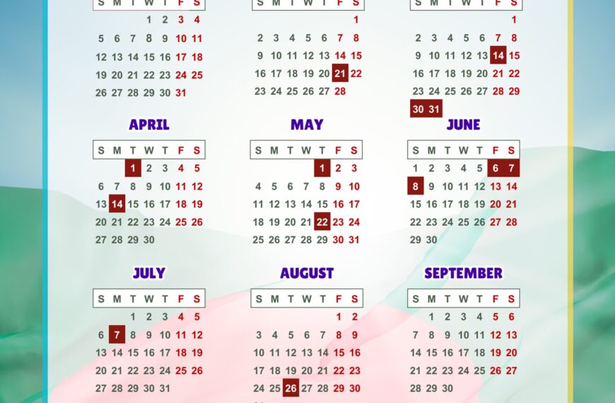 Bangladesh Public Holidays 2025 Calendar