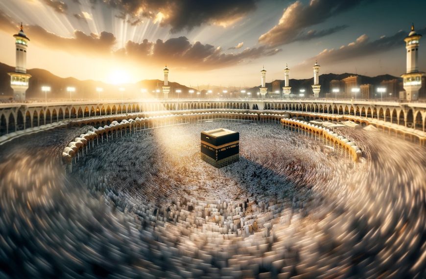 The Kaba Sharif for Hajj in Mecca