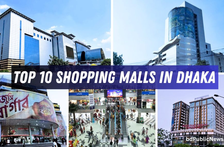 Top 10 Shopping Malls and Market in Dhaka City