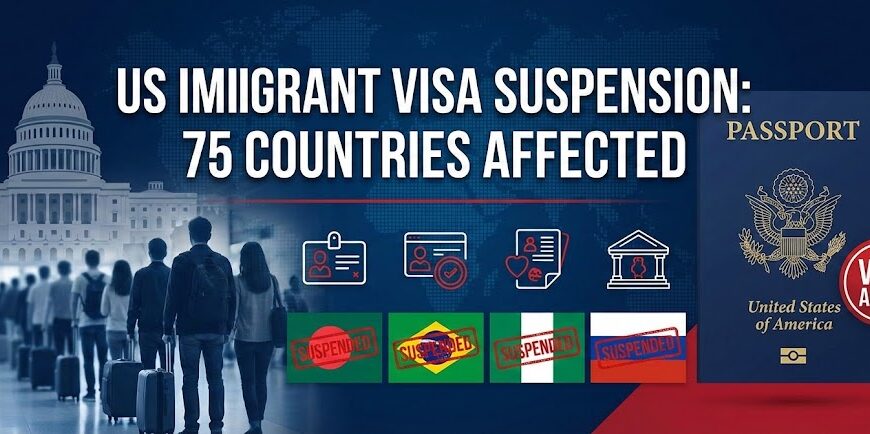 Latest News in Bangladesh and Global Insights 1 US Immigrant Visa Ban 2026, Visa Suspension List 75 Countries